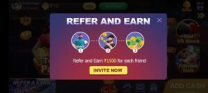 Refer and earn teen patti master